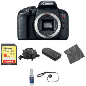 EOS Rebel T7i DSLR Camera Body Basic Kit