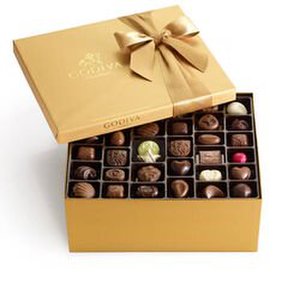 4 Lb. GODIVAÂ® Assorted Chocolate Gold Gift Box
