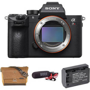 Alpha a7R III Mirrorless Digital Camera Body with Accessories Kit