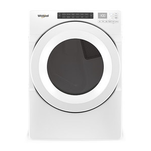 7.4 Cu Ft Front Load Gas Dryer w/ Intuitive Controls White
