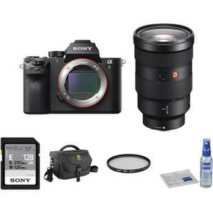 Alpha a7R II Mirrorless Digital Camera with 24-70mm f/2.8 Lens Professional Kit