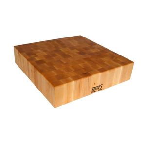 Non-Reversible Chopping Block 18"x18"x4" - Maple
