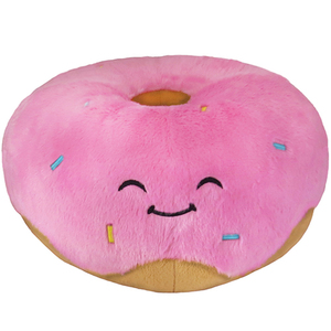 15" Pink Donut Squishable Plush Ages 3+ Years
