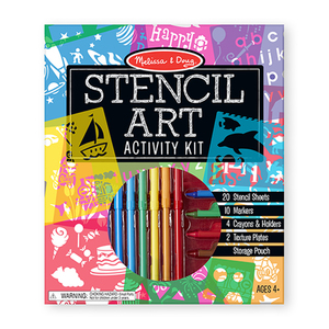 Stencil Art Activity Set Ages 4+ Years