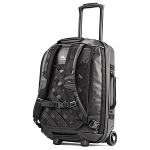 Outdoor Tactical Carry 22" Wheeled Backpack Black