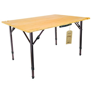 Kanpai Bamboo Portable Camping Table