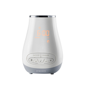 Sound Spa Slumber Scents Ultrasonic Aroma Diffuser w/ Alarm Clock