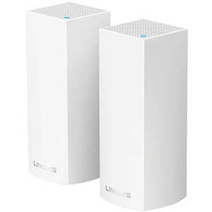 Velop Wireless AC-4400 Tri-Band Whole Home Mesh Wi-Fi System (2 Units, White)