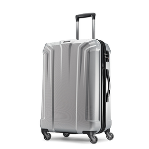 OPTO PC Hardside 25" Expandable Spinner Silver
