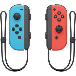 Joy-Con Controllers (Neon Red/Blue)