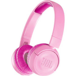 JR300BT Kids Wireless On-Ear Headphones (Punky Pink)