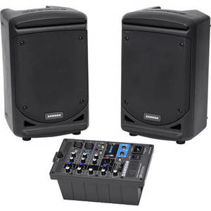 Expedition XP300 6" 2-Way 300W All-In-One Portable Bluetooth-Enabled Stereo PA System