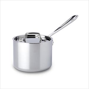 D3 Stainless Steel 2 Qt. Sauce Pan with Lid
