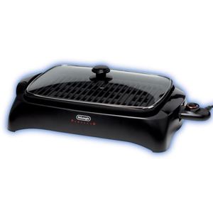 Indoor Grill with Tempered Glass Lid