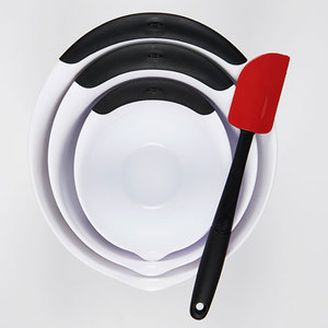 Good Grips 3pc Mixing Bowl Set w/ Black Handles