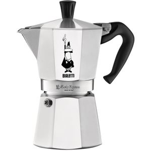 Moka Express Stovetop Espresso Maker - 6-Cup