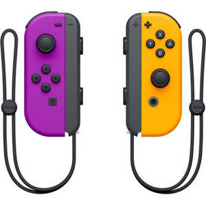 Joy-Con Controllers (Neon Purple/Neon Orange)