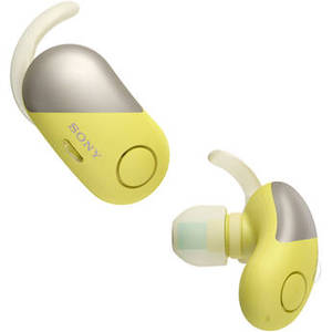 WF-SP700N Wireless In-Ear Headphones (Yellow)