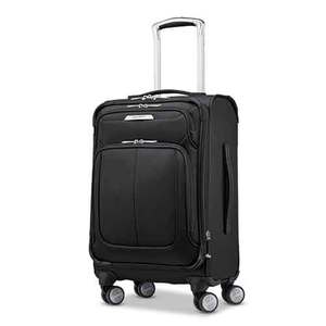 Solyte DLX 22" Softside Expandable Spinner Black