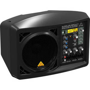 EUROLIVE B207MP3 Active 150W 6.5" PA / Monitor Speaker System with MP3 Player