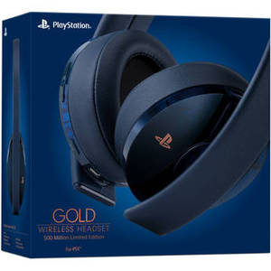 PlayStation Gold Wireless Headset (500 Million Limited Edition)