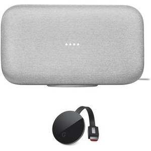 Home Max and Chromecast Ultra Kit (Chalk)