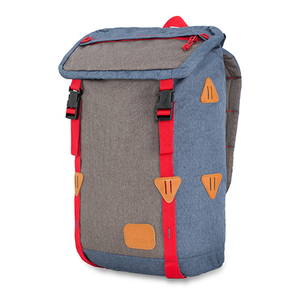 HS78 Klettersack Backpack Dusty Blue/Slate/Red