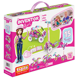 Inventor Girl 15 Model Set Ages 6+ Years