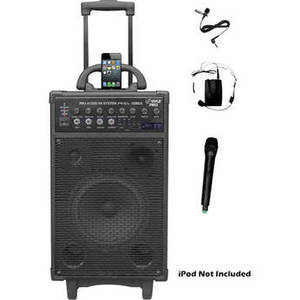 PWMA1090UI 800W Dual Channel Wireless Rechargeable Portable PA System