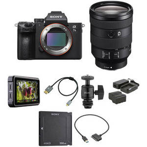 Alpha a7 III Mirrorless Digital Camera with 24-105mm Lens Cine Kit
