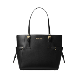 Michael Kors Voyager Small Crossgrain Leather Tote Bag