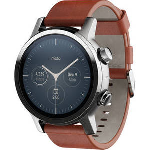 Moto 360 Smartwatch (Gen 3, Steel Grey)