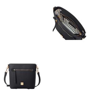 Saffiano Small Zip Crossbody