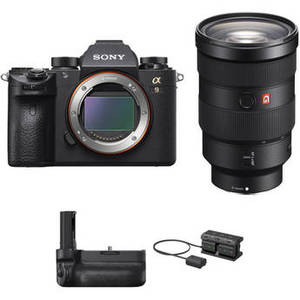 Alpha a9 Mirrorless Digital Camera with 24-70mm f/2.8 Lens and Vertical Grip Kit