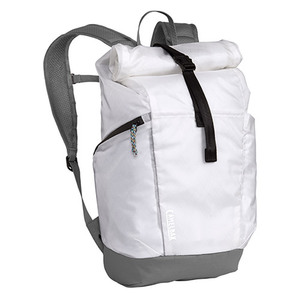Pivot Roll Top Backpack Bright White