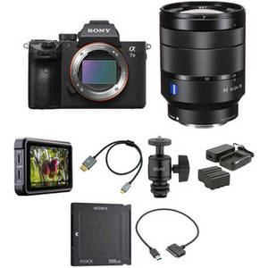 Alpha a7 III Mirrorless Digital Camera with 24-70mm f/4 Lens Cine Kit