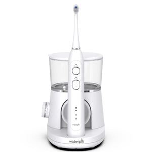 Sonic Fusion Flossing Toothbrush - White/Chrome
