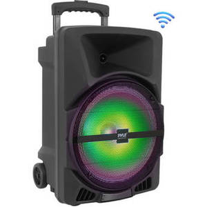 PPHP1544B 15" 2-Way 1200W Portable Bluetooth PA Speaker with Light Show
