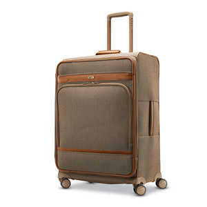 Herringbone Deluxe Softside Medium Journey Spinner Terracotta