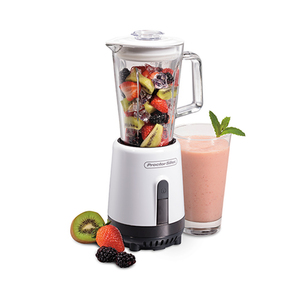 20oz Single Serve Blender w/ Glass Jar White
