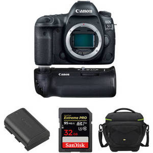 EOS 5D Mark IV DSLR Camera with Canon Log and Accessory Kit